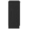 vidaXL Credenza Nero 60 x 30 x 70 cm Legno multistrato