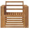 vidaXL Set di divani da esterno Naturale 79 x 63 x 73 cm