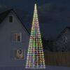 vidaXL Albero di Natale a LED 3000 LED Colorati 800 cm