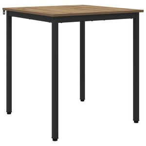 vidaXL Tavoli da pranzo 70 x 70 x 75 cm METALLO