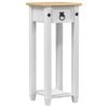 vidaXL Supporto per piante Bianco 30 x 30 x 73 cm