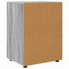 vidaXL Armadio Grigio Sonoma 60 x 48 x 81 cm Legno multistrato
