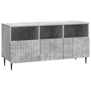 vidaXL Mobile TV con cassetto Grigio Cemento 102 x 34,5 x 50 cm