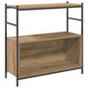 vidaXL Libreria 80 x 30 x 78,5 cm Legno multistrato Rovere artigianale