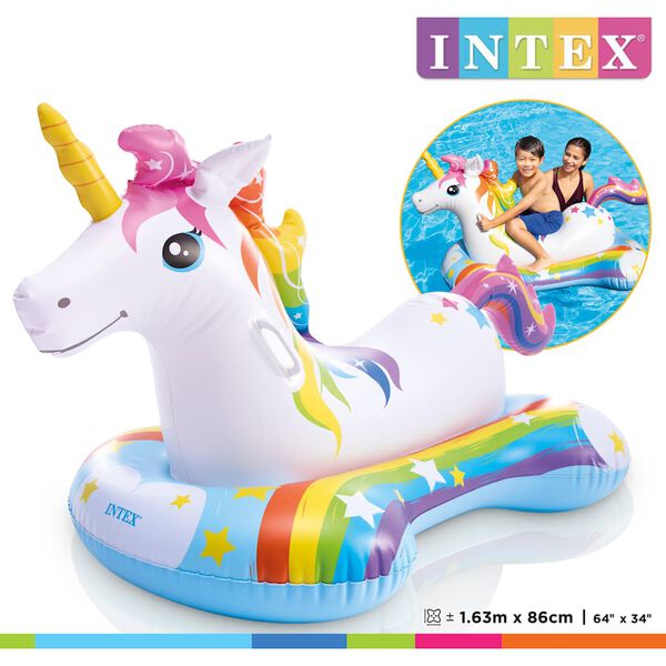 Intex Unicorno Cavalcabile 163x86 cm
