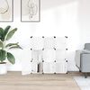 vidaXL Contenitore a Cubo con 9 Cubi e Ante Trasparente PP