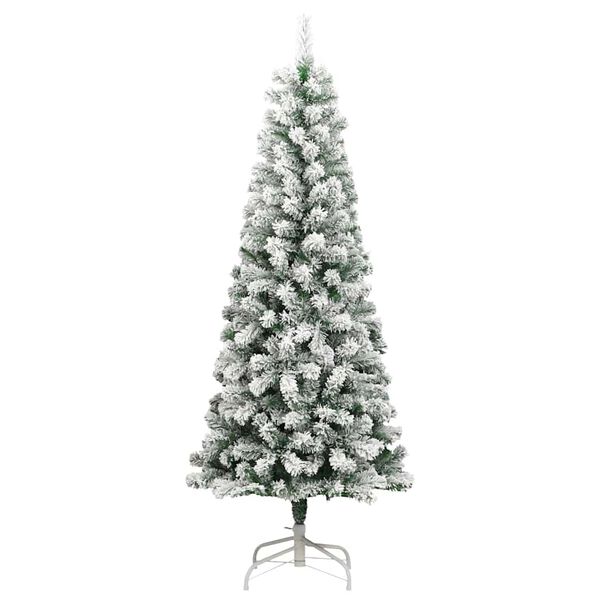 vidaXL Albero di Natale Artificiale con Rami Pieghevoli 210 cm