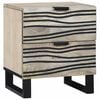vidaXL Armadio da Notte Bianco 40 x 33 x 46 cm Legno ingegnerizzato
