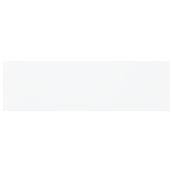 vidaXL Ripiani per Libreria 8pz Bianchi 100x30x1,5cm Legno Multistrato