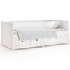 vidaXL Dormeuse senza Materasso Bianca 80x200 cm Legno Massello Pino