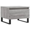 vidaXL Tavolini Salotto 2pz Grigio Sonoma 50x46x35cm Legno Multistrato