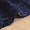 vidaXL Tappeto Shaggy a Pelo Lungo NAVARRA Blu Marino 60x100 cm