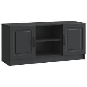 vidaXL Mobile TV Nero 102 x 34,5 x 47 cm Legno ingegnerizzato