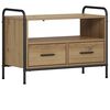 vidaXL Mobile TV 67,5 x 33 x 50 cm Rovere Artigianale