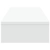 vidaXL Supporto Monitor Regolabile Bianco 80x24x10,5 cm in Truciolato