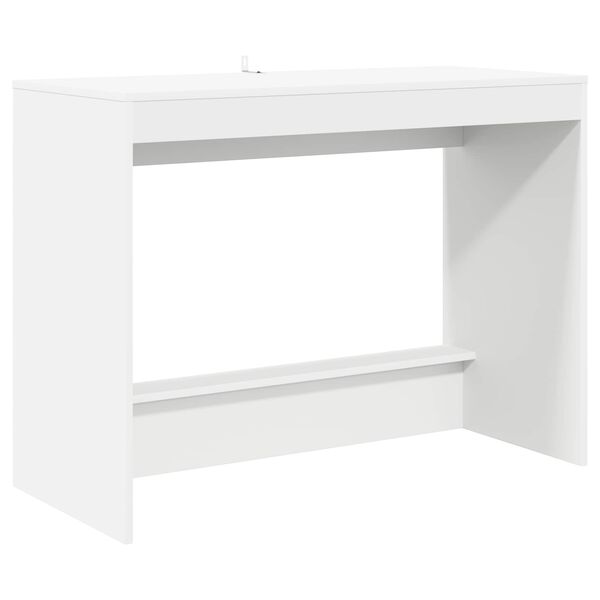 vidaXL Scrivania Letto Bianco 100 x 45 x 75 cm Legno multistrato