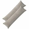 vidaXL Federa 2 pz HOUTEN Grigio Chiaro 40 x 145 cm Tessuto Chenille