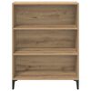 vidaXL Credenza Rovere artigianale 69,5 x 32,5 x 90 cm