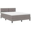 vidaXL Letto a molle con materasso Talpa 160 x 200 cm Tessuto