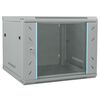 vidaXL Armadietto di rete Grigio 60 x 60 x 50 cm Acciaio