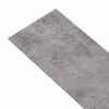 vidaXL Tavole per Pavimenti 36 pcs Marrone Cemento 5,02 m&sup2; PVC