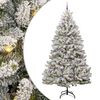 vidaXL Albero di Natale artificiale con 300 LED Verde e Bianco 270 cm