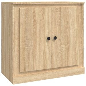 vidaXL Credenza Rovere Sonoma 70x35,5x67,5 cm in Legno Multistrato