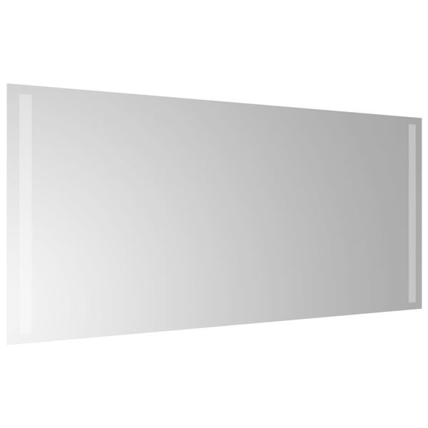 vidaXL Specchio da Bagno con Luci LED 40x90 cm