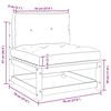 vidaXL Set Divani da Giardino 2 pz con Cuscini Legno Massello Pino