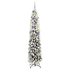 vidaXL Albero di Natale artificiale con 300 LED Verde 180 cm