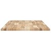 vidaXL Piano Scrivania Non Trattato 140x60x2cm Legno Massello Acacia