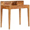 vidaXL Scrivania con Cassetti in Legno Massello 88x50x90 cm