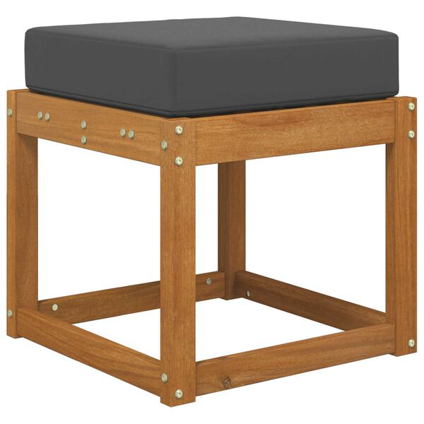 vidaXL Cuscino da Sedia Esterno Antracite 40 x 40 x 8 cm