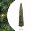 vidaXL Albero di Natale artificiale con 300 LED Verde 270 cm