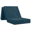 vidaXL Divano Letto Pieghevole 75 x 67 x 45 cm Blu