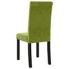 vidaXL Sedie da Pranzo 6pz Verde Chiaro in Velluto