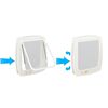 Ferplast Porta per Animali Manuale a 4 Vie Swing 11T Bianco 72106011