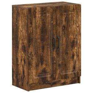 vidaXL Mobiletto da Bagno UTRECHT Rovere Fumo 59,5 x 31 x 77 cm