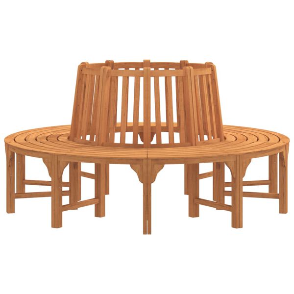 vidaXL Panchina Albero Circolare &Oslash; 208 Legno Massello di Eucalipto