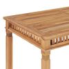vidaXL Tavolo da Pranzo per Giardino 120x65x80 cm in Massello di Teak