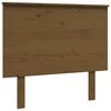 vidaXL Testiera per Letto ambra 94x6x82,5 cm in Legno Massello di Pino