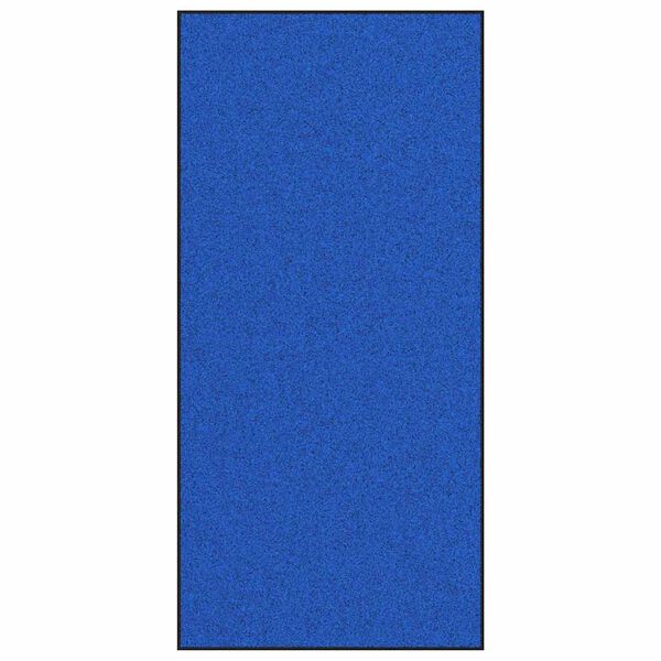 vidaXL Tappetino Altro Blu e Nero 120 x 250 cm Poliammide e PVC