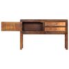 vidaXL Credenza 118x30x75 cm in Legno Massello di Mango