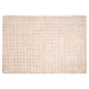 vidaXL Coperta in Pelliccia di Coniglio Finta Beige 150 x 220 cm