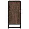 vidaXL Credenza Rovere Marrone 68x35x76 cm in Truciolato e Metallo