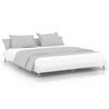 vidaXL Giroletto senza Materasso Bianco 180x200 cm Legno Multistrato