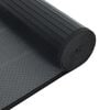 vidaXL Tappeto Rettangolare Nero 60x100 cm in Bamb&ugrave;