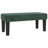 vidaXL Giroletto a Molle con Materasso Verde Scuro 90x190 cm Velluto