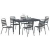 vidaXL Set da Pranzo per Giardino 7 pcs Antracite
