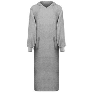 vidaXL Felpa coperta KINN Grigio XXL Cotone